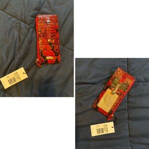 NWT Brahmin Lipstick Ombré Credit Card Wallet